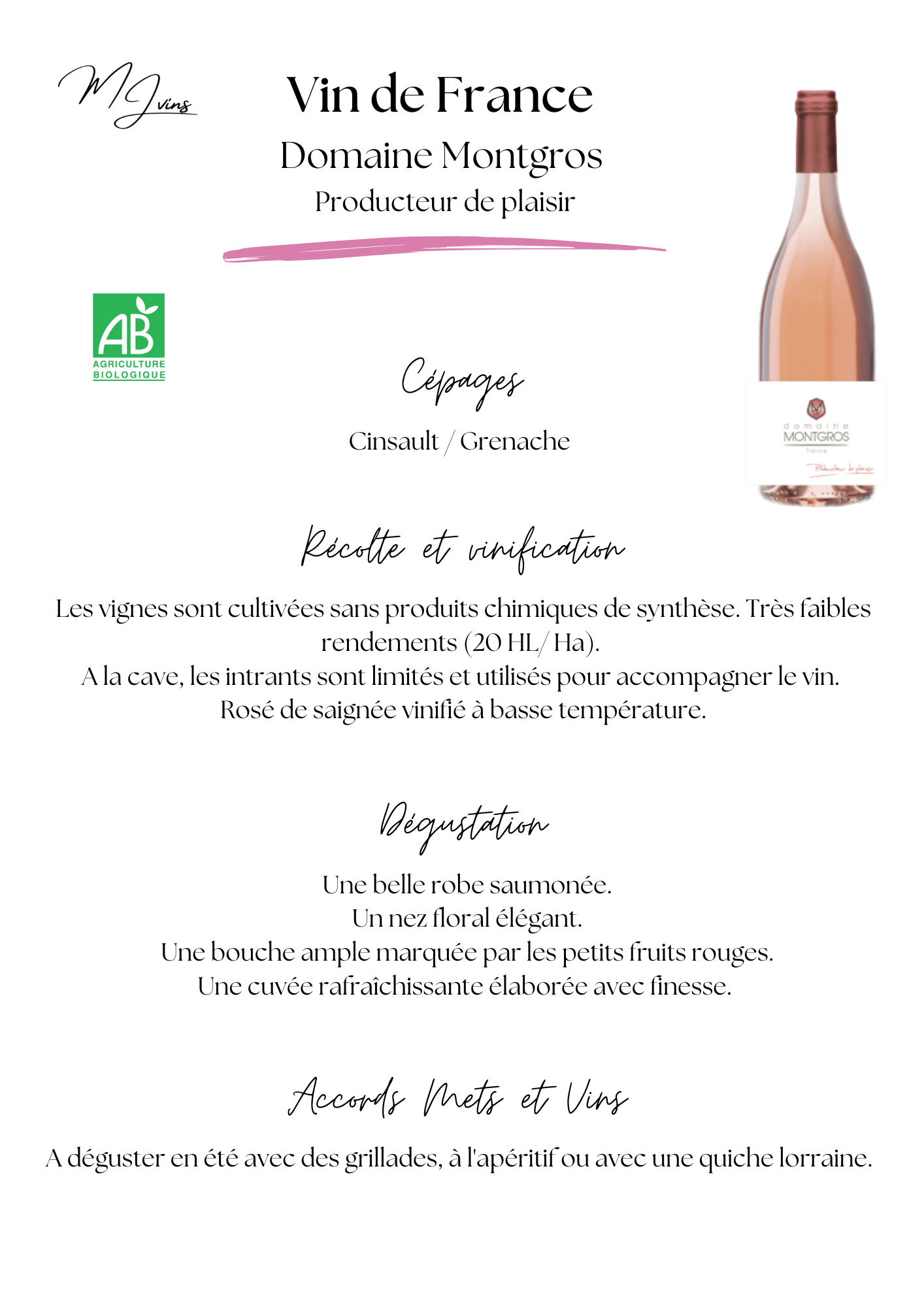 Producteur de plaisir