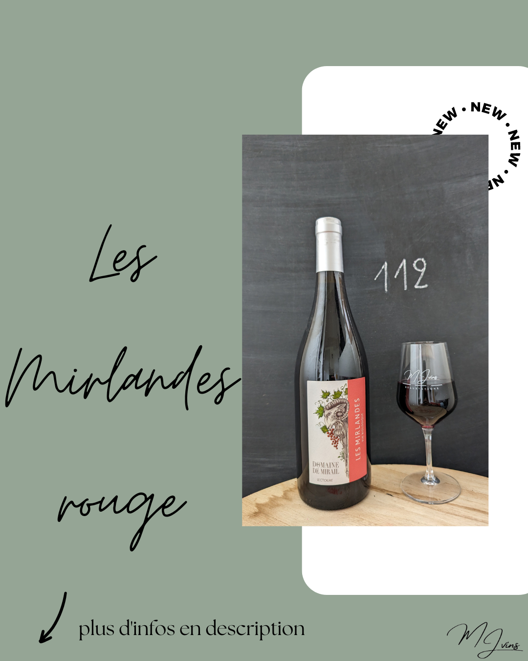 Les Mirlandes rouge