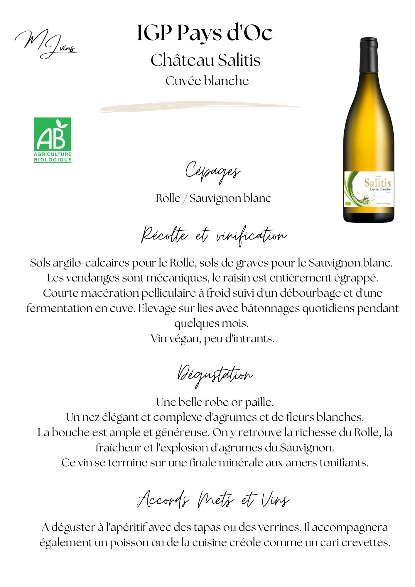 Cuvée blanche