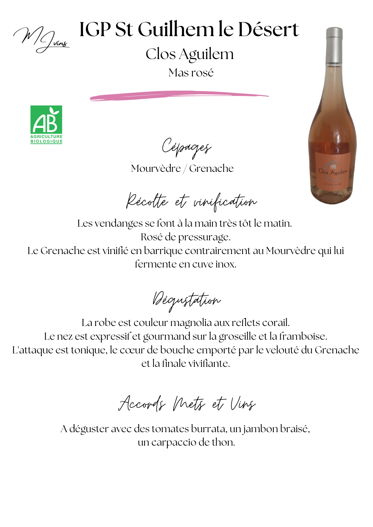 Mas rosé