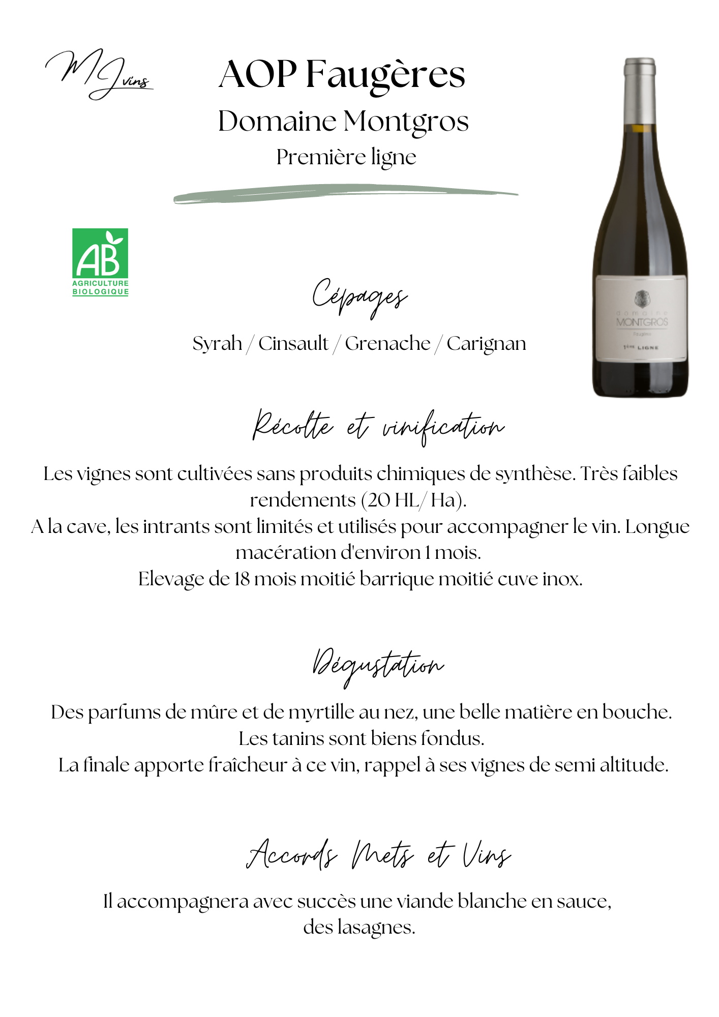 Première ligne